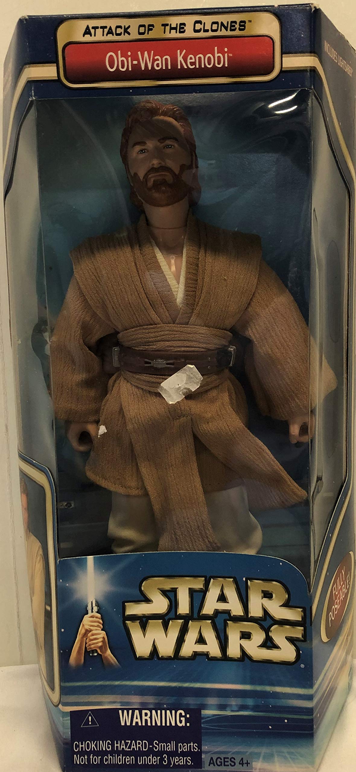 Amazon.com: Star Wars AOTC Obi Wan Kenobi 12in Collectors Figure